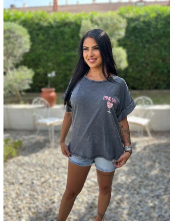 Tee shirt Pink Gin